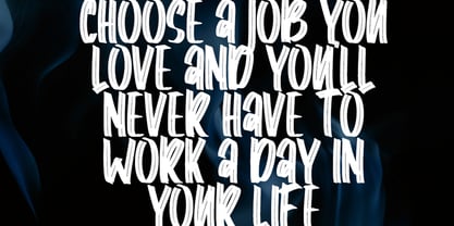 Barlaze Font Poster 5