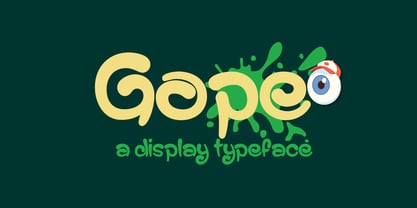 Gope Font Poster 1
