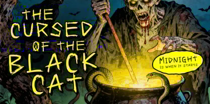 Clynical Terror Font Poster 7