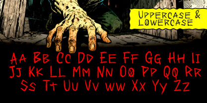 Clynical Terror Font Poster 2