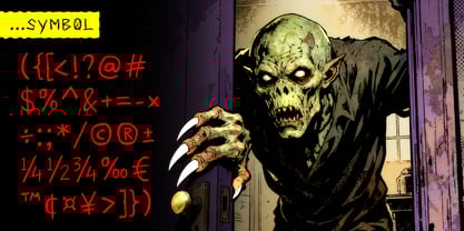 Clynical Terror Font Poster 5