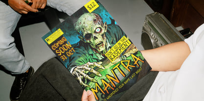 Clynical Terror Font Poster 9