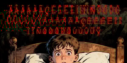 Clynical Terror Font Poster 6