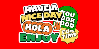 Thumpa Font Poster 4
