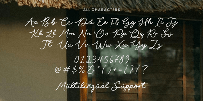 Opaline Nottela Font Poster 6