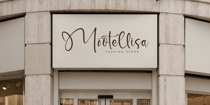 Velvetglow Sentyla Font Poster 6