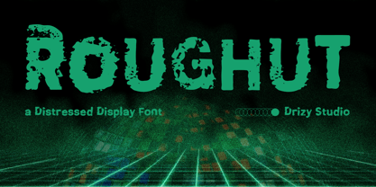 Roughut Font Poster 1