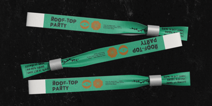 Roughut Font Poster 9