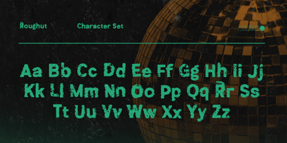 Roughut Font Poster 3