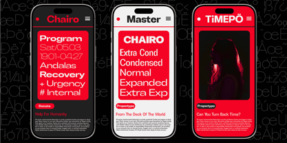 Chairo Neue Font Poster 8