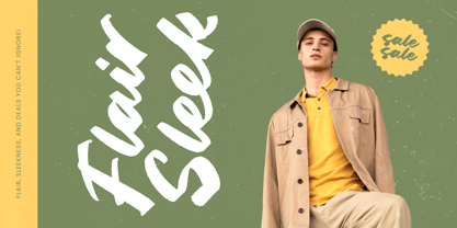 Milion State Font Poster 8