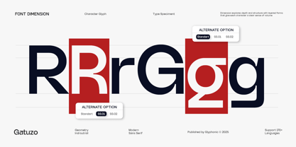 GC Gatuzo Font Poster 7