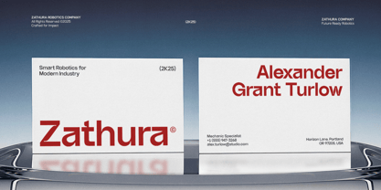 GC Gatuzo Font Poster 11