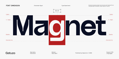 GC Gatuzo Font Poster 9