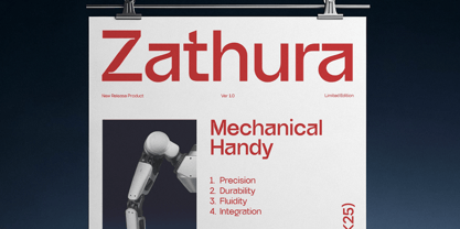 GC Gatuzo Font Poster 12