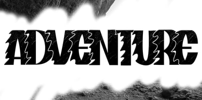 Burned Font Poster 4