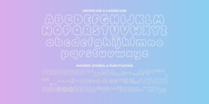 Gummy Loops Font Poster 13