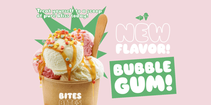 Gummy Loops Font Poster 4