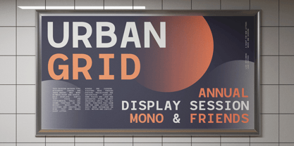 RCL Monoskrn Font Poster 4