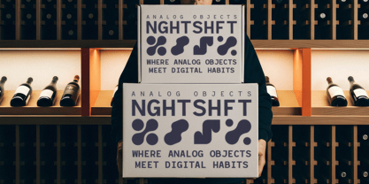 RCL Monoskrn Font Poster 6