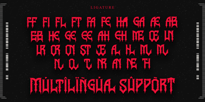 Ravenmorth Font Poster 10