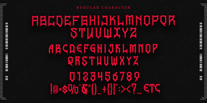 Ravenmorth Font Poster 8