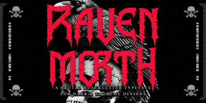 Ravenmorth Font Poster 1