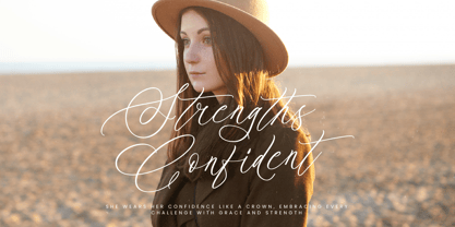 Scarletta Boutique Font Poster 2