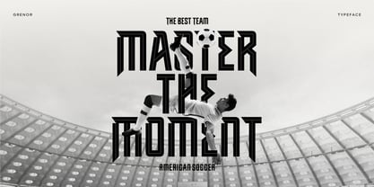 Grenor Inline Font Poster 7
