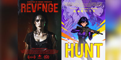 Death Craft Font Poster 9