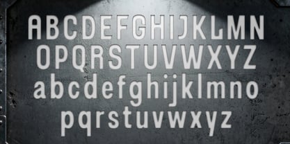 Death Craft Font Poster 3