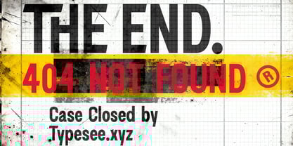 Death Craft Font Poster 12