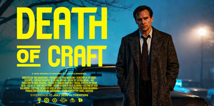 Death Craft Font Poster 6