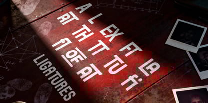 Death Craft Font Poster 8