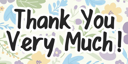 Doodling Marker Font Poster 5