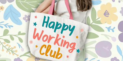 Doodling Marker Font Poster 3