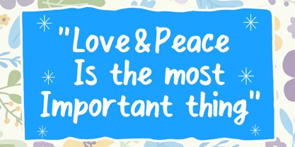 Doodling Marker Font Poster 2