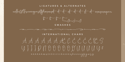 Jullayetas Font Poster 8