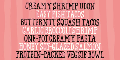 Pretty Sight Font Poster 5