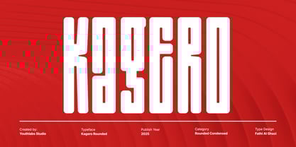 Kagero Font Poster 1