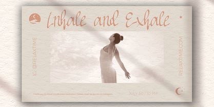 Schaluna Font Poster 5