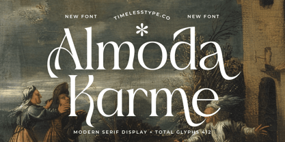 Almoda Karme Font Poster 1