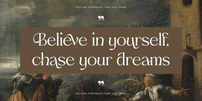 Almoda Karme Font Poster 3