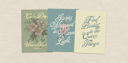 Roycella Font Poster 6