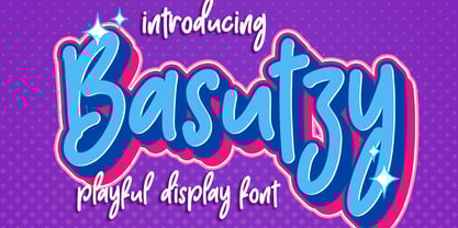 Basutzy Font Poster 1