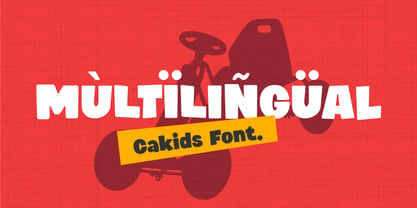 Cakids Font Poster 8