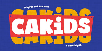 Cakids Font Poster 1
