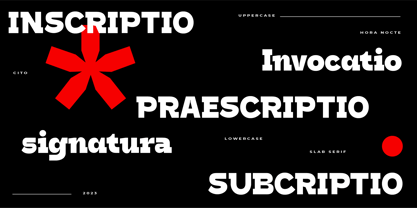 HN Cito Font Poster 8