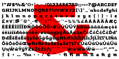 HN Cito Font Poster 9