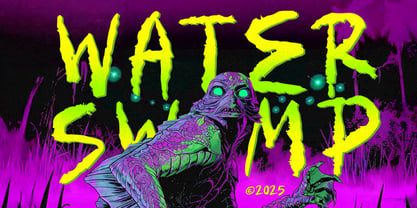 Ghoul Creepy Font Poster 6